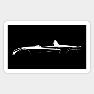 Peugeot 207 Spider Silhouette Magnet